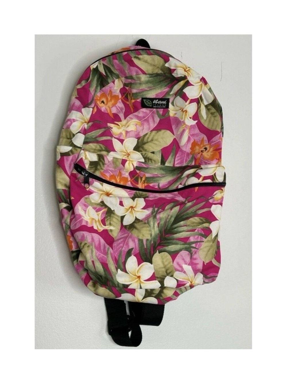 Hawaiian made Floral Pink Backpack